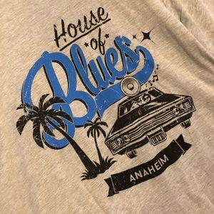 House of Blues Anaheim Graphic Tee NWT